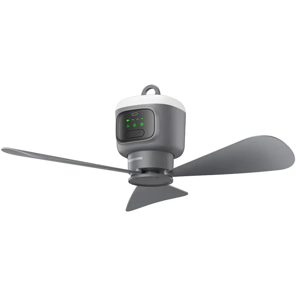 Prodo Rechargeable Ceiling Fan With Display Panel PDRSF12KGY - Official Ceiling Fan — image 4