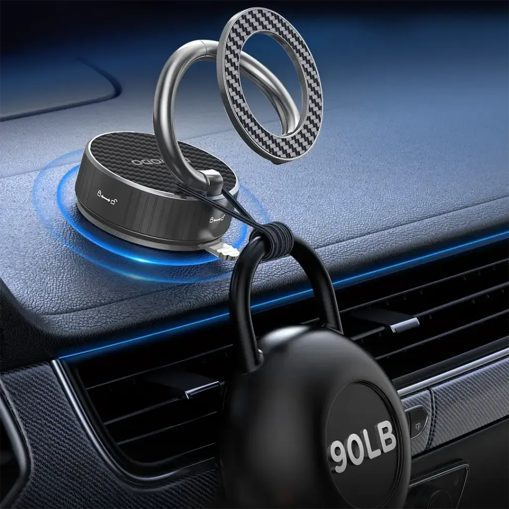 Prodo Magcurve Suction Phone Mount MULTI-ANGEL PDPHOH3 - Powerful Phone Mount — image 2