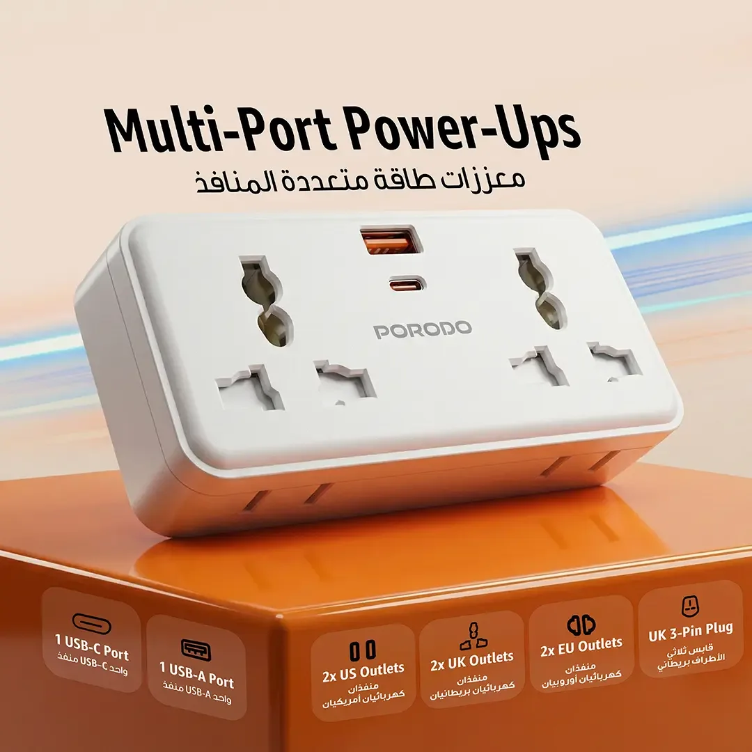 Prodo Plex 1500W Universal Adapter PDFWCH107 - Original Adapter — image 4