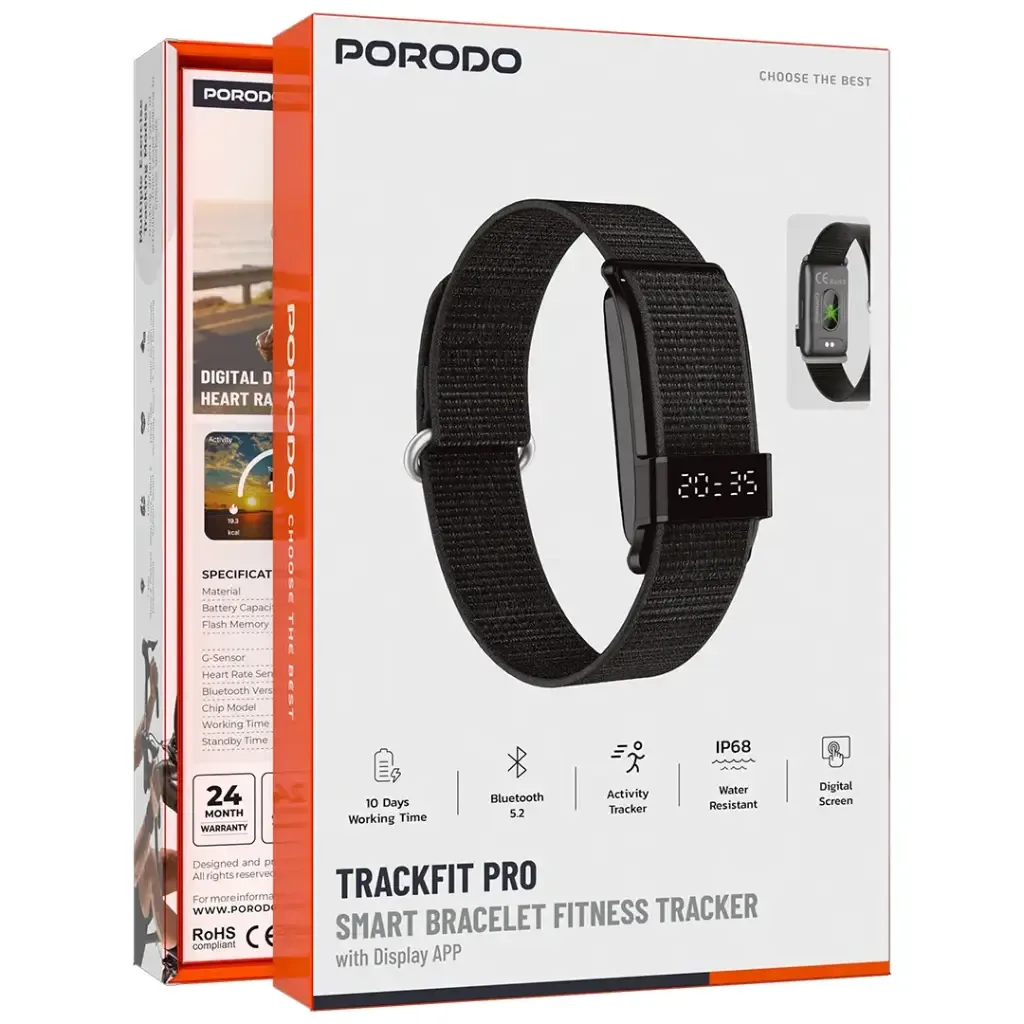 Prodo Trackfit Pro Smart Fitness Tracker With Display PDS18PK — image 4