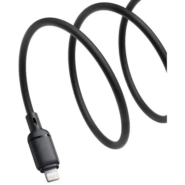 BASEUS Silky Fast USB-A to Lightning Cable 2.4A 1M BA.P10377702113-00.BK - Genuine Fast Charging Cable — image 4