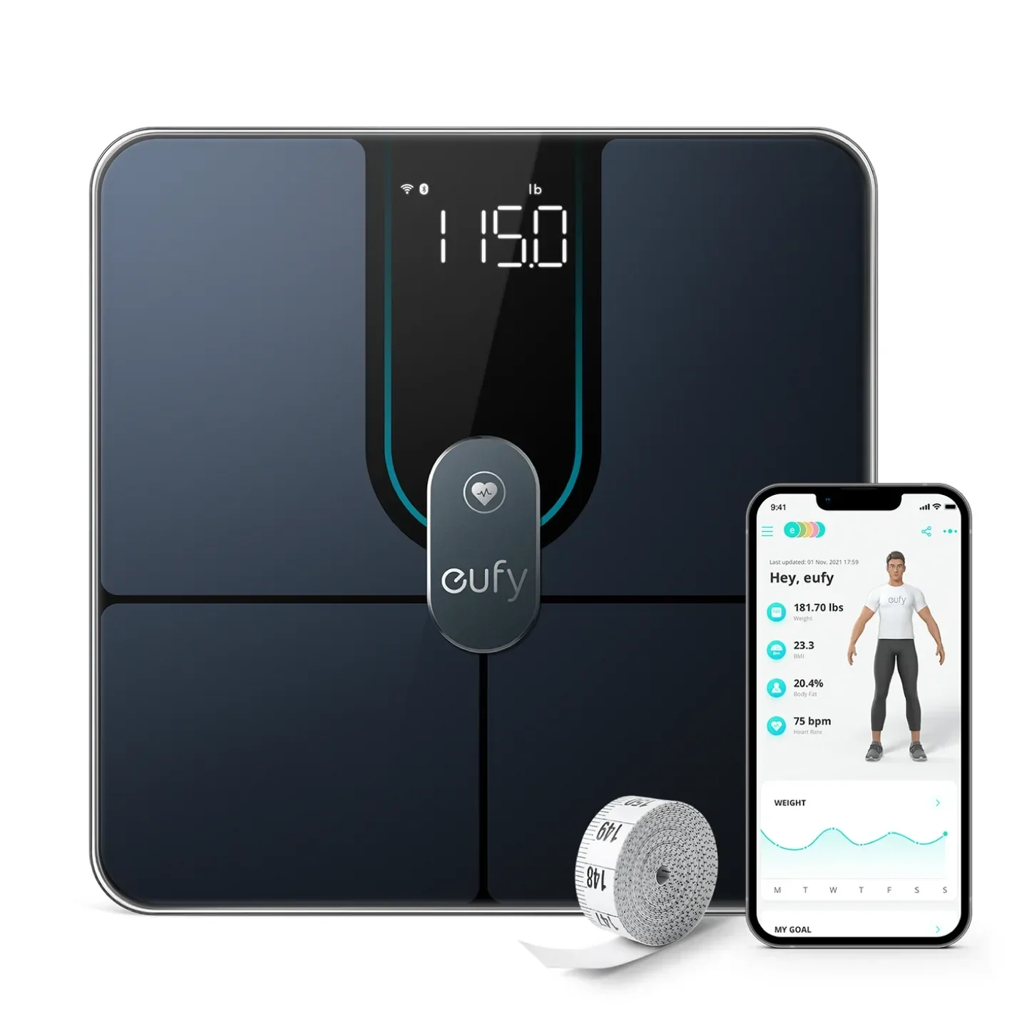 ANKER EUFY Smart Scale P2 Pro T9149 - Advanced Body Composition Scale — image 1