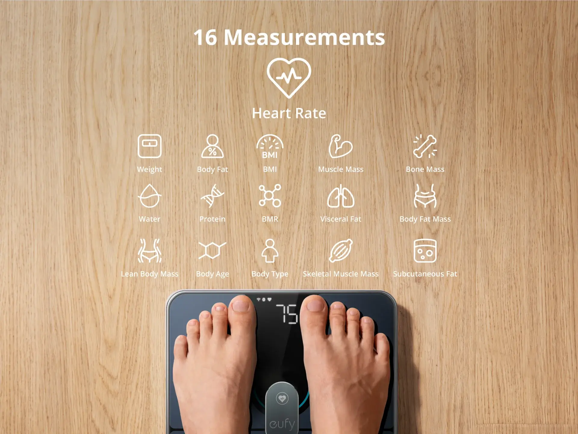 ANKER EUFY Smart Scale P2 Pro T9149 - Advanced Body Composition Scale — image 4
