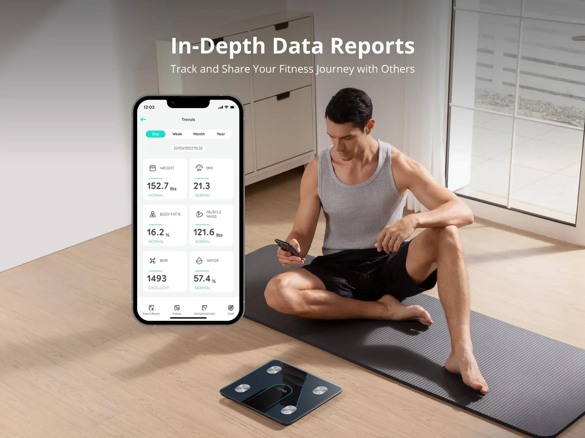 ANKER EUFY P2 Smart Scale T9148 - Intelligent Body Composition Scale — image 2