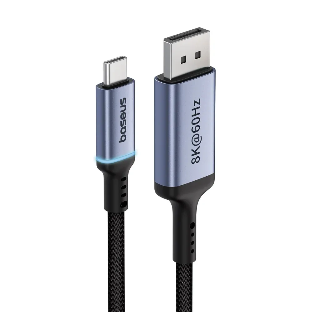 BASEUS 8K 60Hz Type-C to DisplayPort Cable 150CM – Genuine Ultra HD Display Cable — image 2