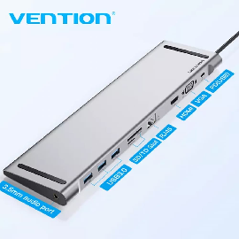 Vention Multi-function 10-in-1 USB-C Docking Station — image 3