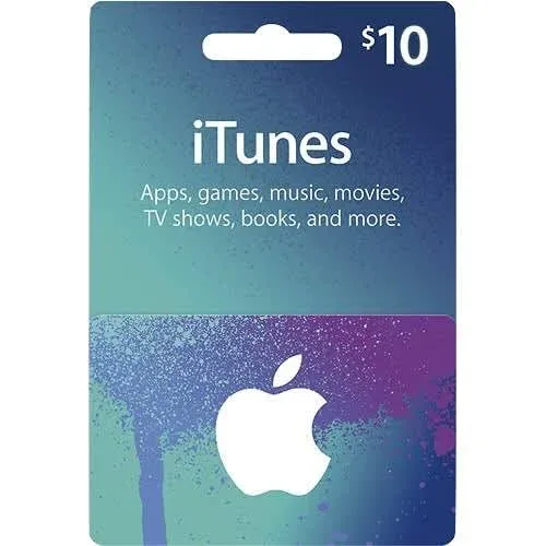 iTunes USA $10 Gift Card iTunesUSA10 Official Digital Value — image 3