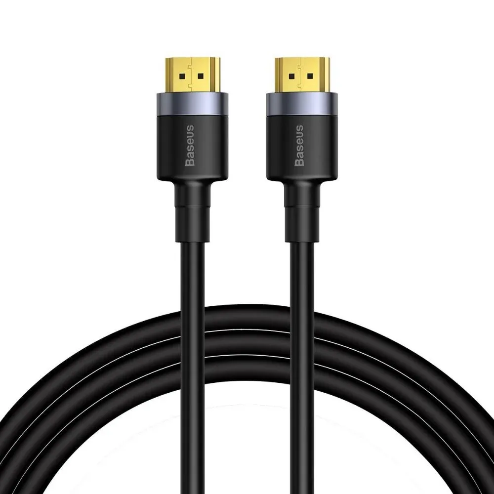 BASEUS Cafule 2M 4K HDMI Male to HDMI Male Cable BA.CADKLF-F01.BK - Genuine High-Speed HDMI Cable — image 1