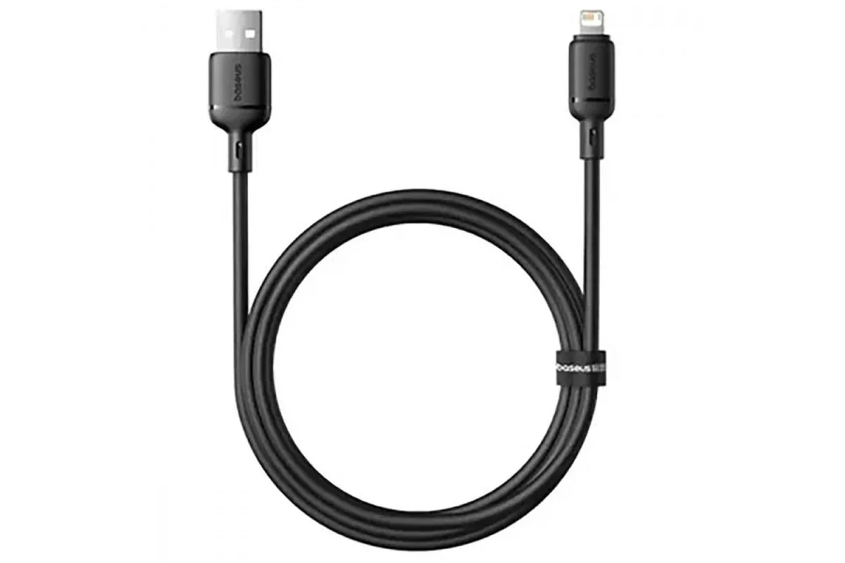 BASEUS Silky Fast USB-A to Lightning Cable 2.4A 1M BA.P10377702113-00.BK - Genuine Fast Charging Cable — image 2