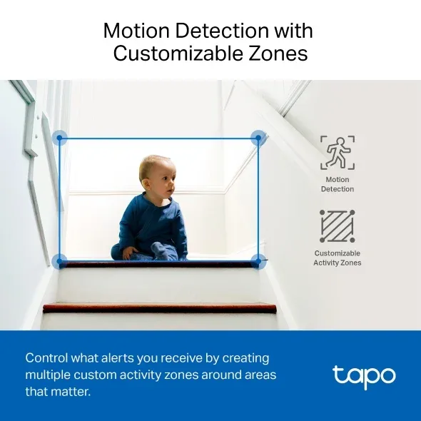 TP-Link Tapo C220 2K QHD Pan/Tilt AI Wi-Fi Security Camera — image 3