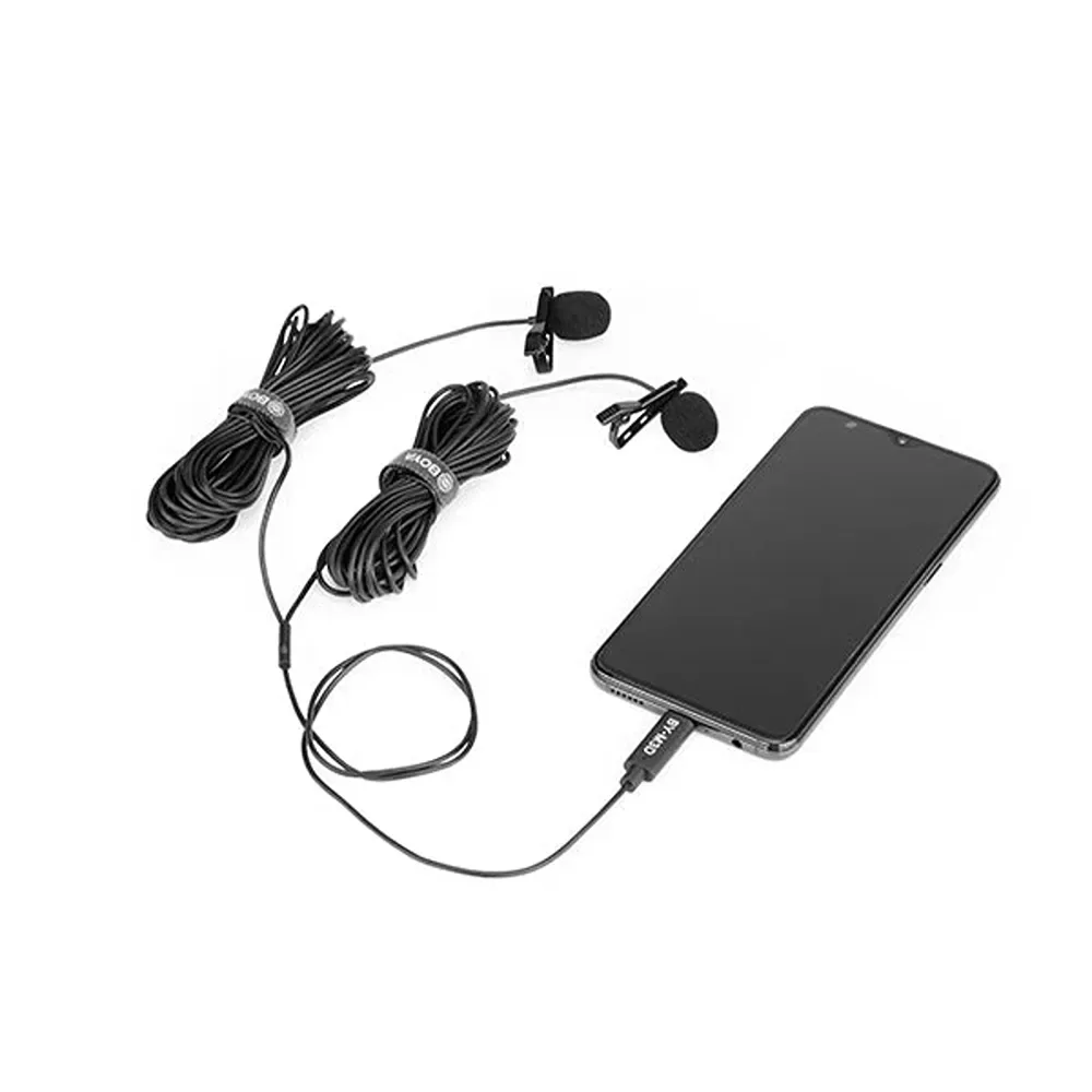 BOYA BY-M3D Digital Dual Lavalier Microphone — image 2