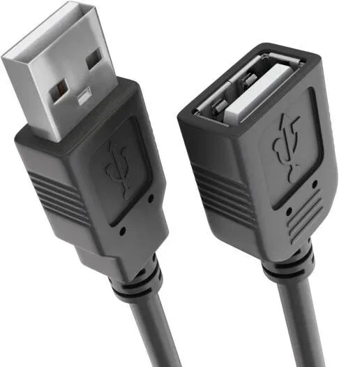 TECSA USB Male to Female Cable 10M – High-Speed USB Extension Cable — image 1