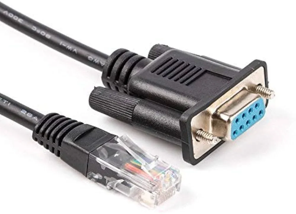 Serial Female to Female Console Cable – Professional RS232 Data Cable — image 2