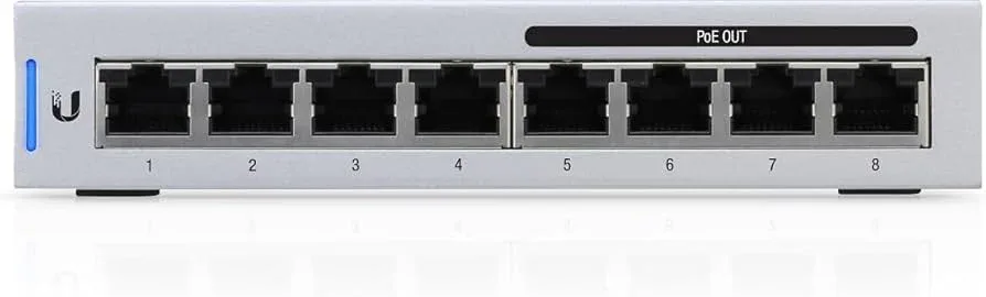 Ubiquiti UniFi USW Lite 8 PoE 60W 8-Port Gigabit Switch with 4 PoE Ports — image 4