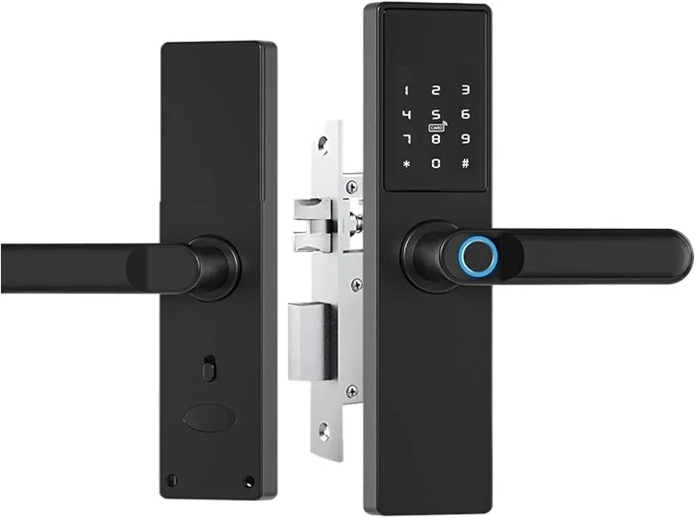 YOUHE W9 Smart Handle Door Lock with Password/RFID/Key — image 2