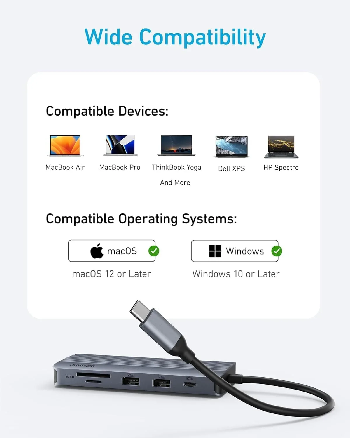 ANKER A83C2HA1 USB C Hub – Genuine 10-IN-1 — image 4