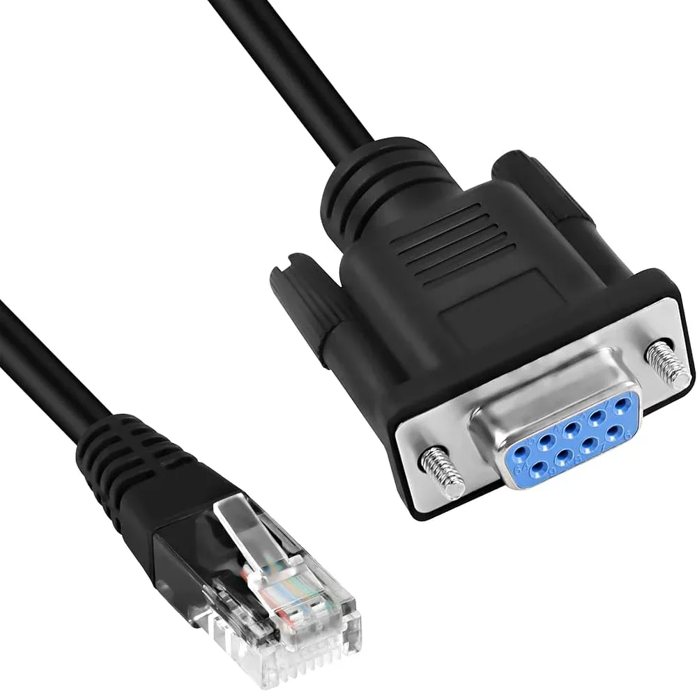 Serial Female to Female Console Cable – Professional RS232 Data Cable — image 1