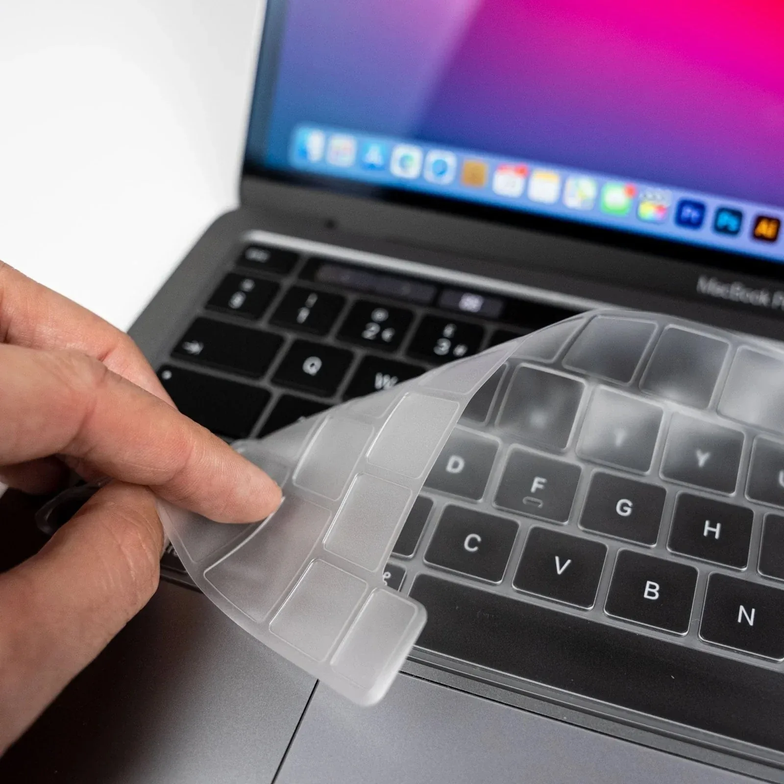 Crystal Guard MacBook Keyboard Protector 12" 13" – Premium Silicone Cover — image 4