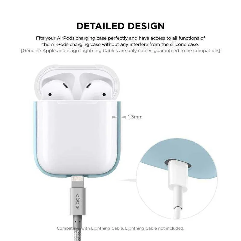 Elago Duo AirPods 2 Case - Premium Silicone Cover — image 2