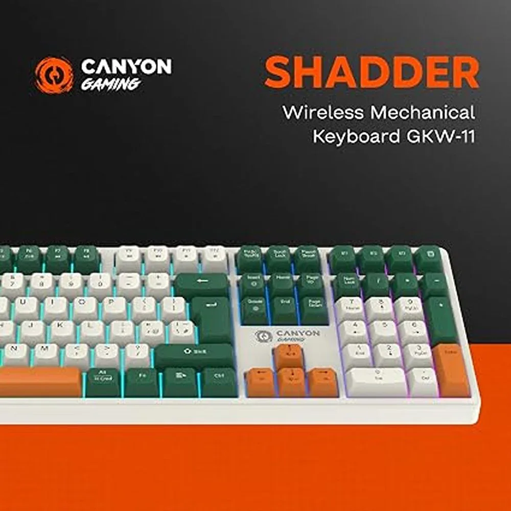 CANYON Shadder GKW-11 Wireless Mechanical Gaming Keyboard — image 4