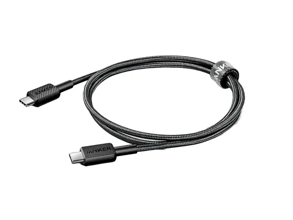 ANKER 322 USB-C to USB-C 3ft Cable A81F5H11 – Braided Fast Charging — image 5