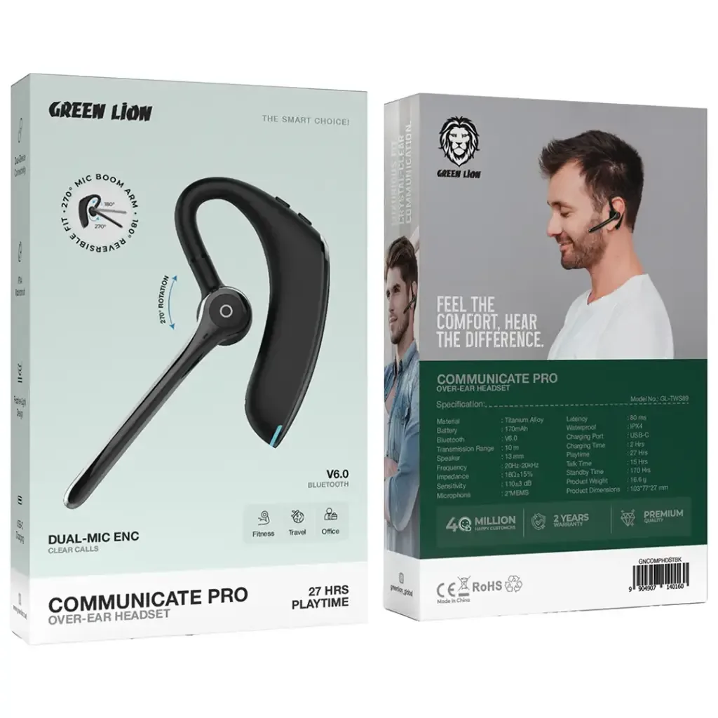 Green Lion Communicate Pro Headset GL-TWS89 — image 2