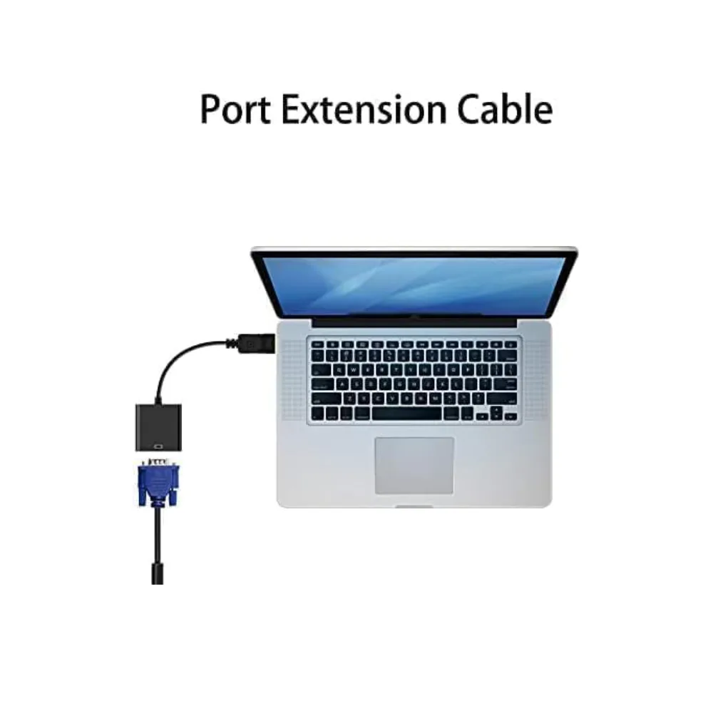 TECSA CA413 DisplayPort to VGA Converter Adapter — image 3