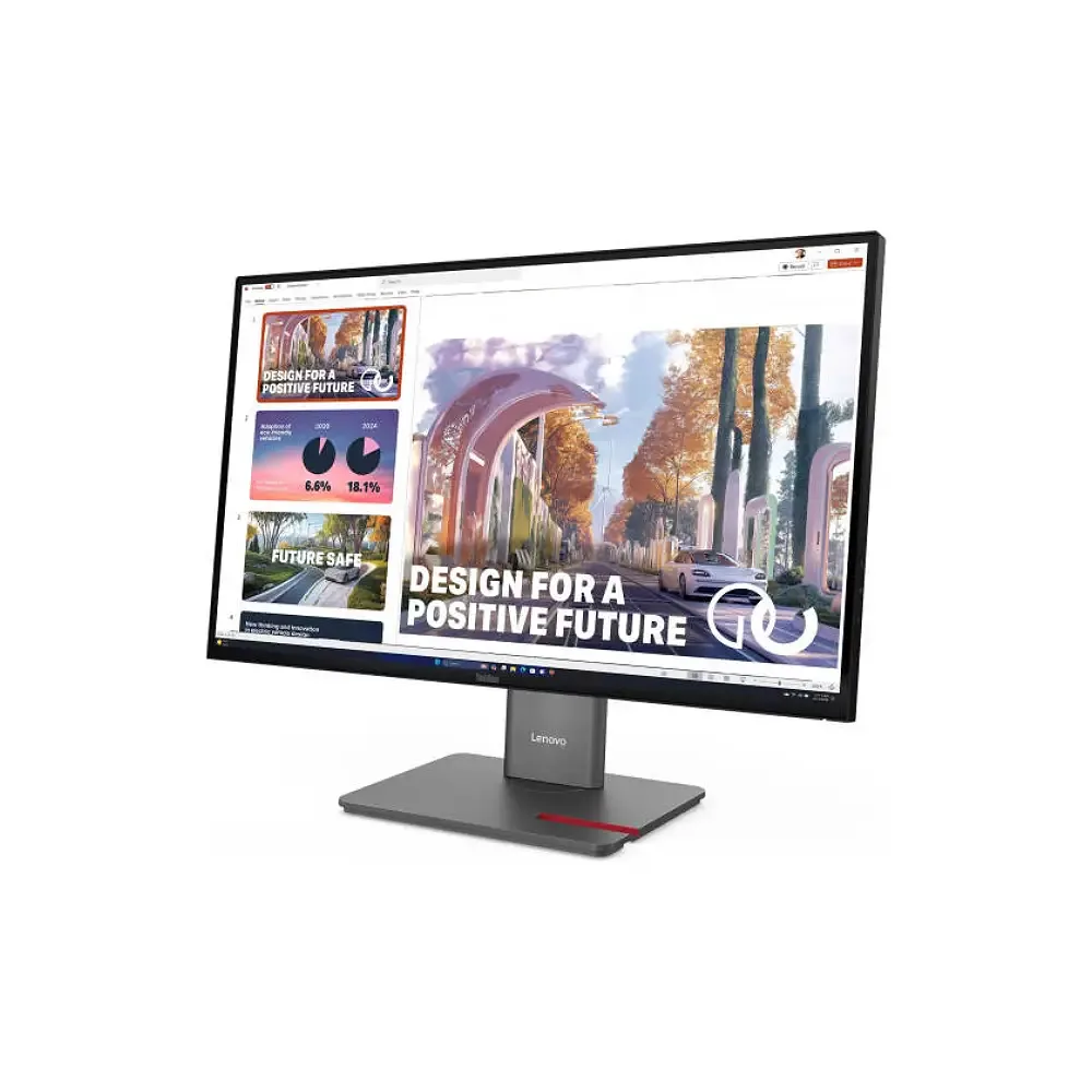 Lenovo ThinkVision P27QD-40 27-inch QHD IPS USB-C Monitor (64B3GAT2UK) — image 2