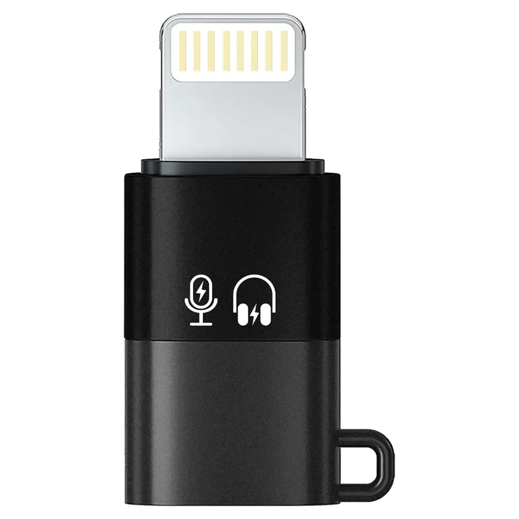 Porodo Audix Pro Lavalier Dual Microphone USB-C with Lightning Converter — image 3