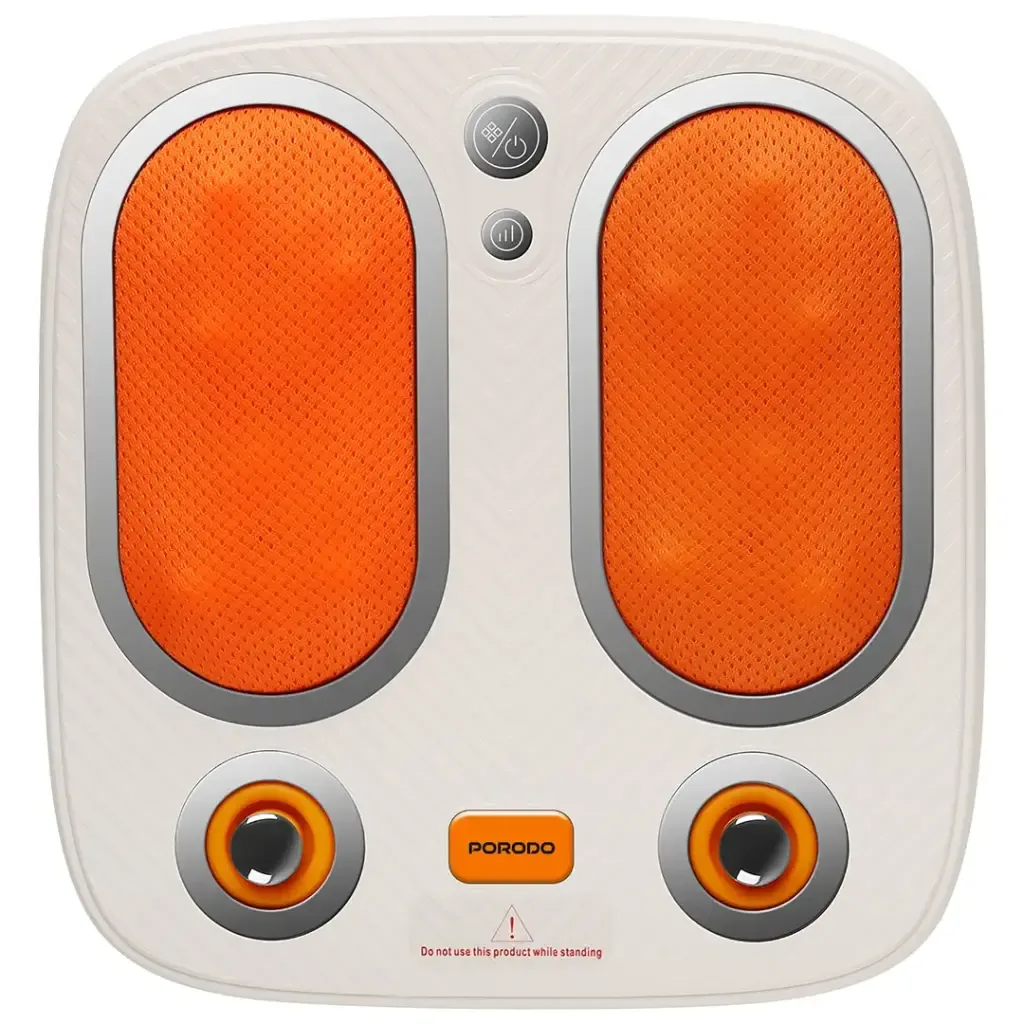 PORODO Cordless Heated Foot Massager PDLFSTZMF026WH – Professional Tapping & Kneading Therapy — image 4