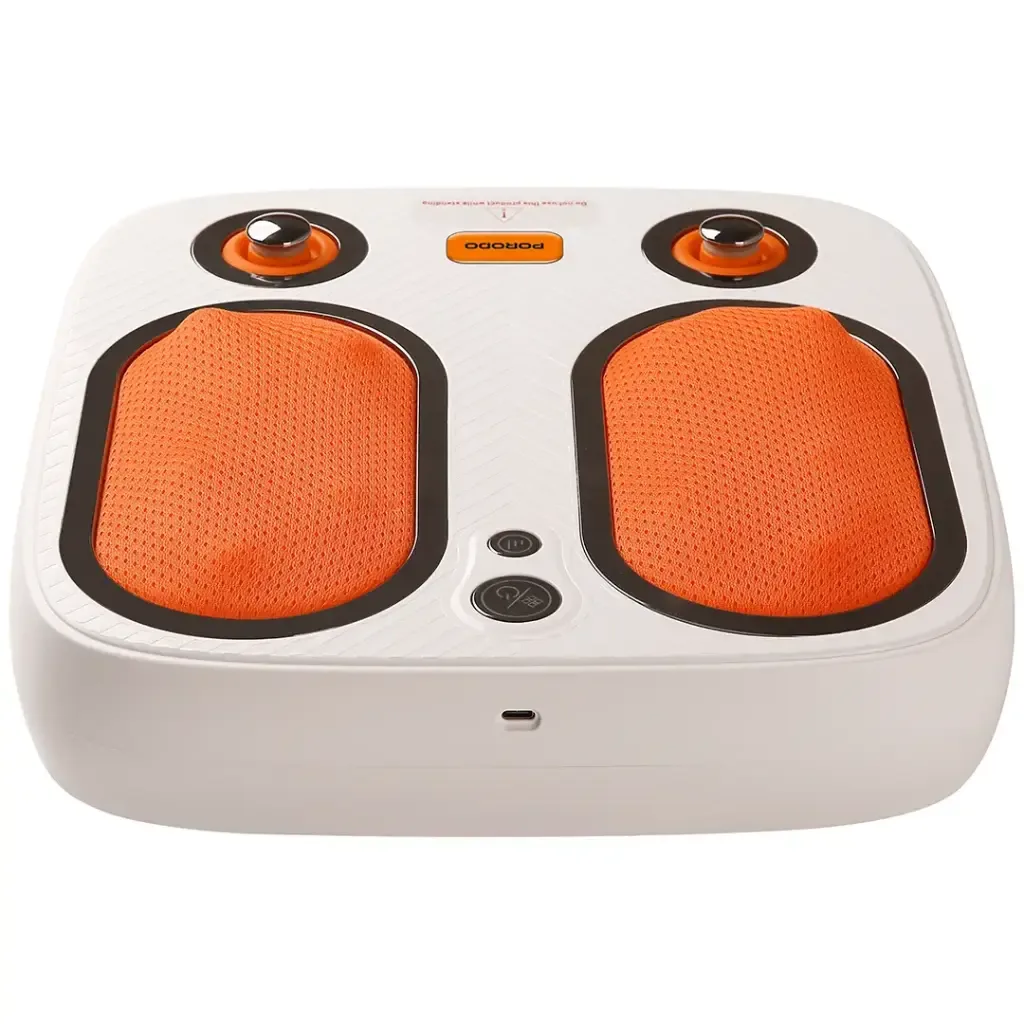 PORODO Cordless Heated Foot Massager PDLFSTZMF026WH – Professional Tapping & Kneading Therapy — image 1
