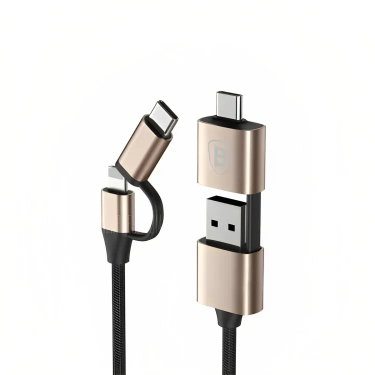 Baseus 5-1 Multifunctional Cable Gold 5 In 1 Cable — image 2