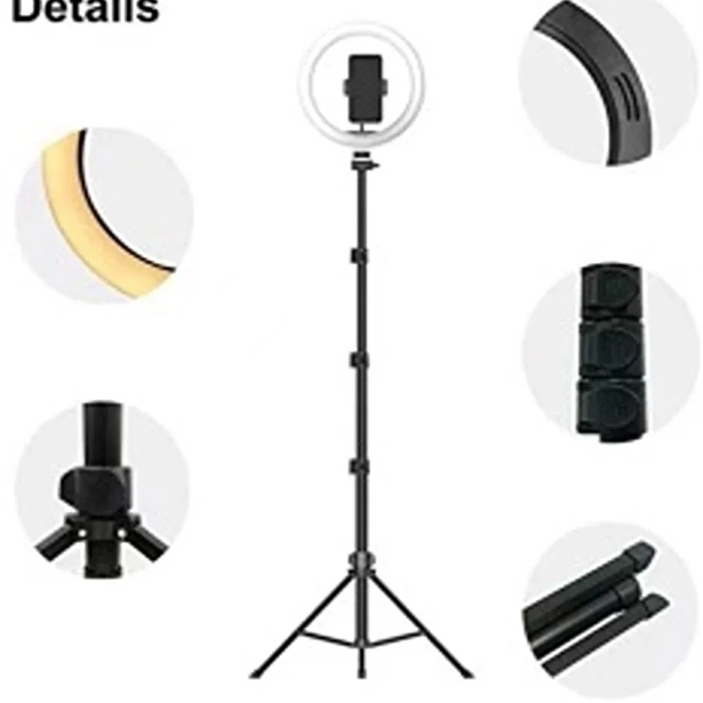 JMARY FM-536A 10-Inch Ring Light Kit — image 2