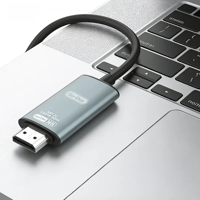 GO DES HDTV 2.1 Ultra High Speed USB-C to 8K HDMI Cable — image 3