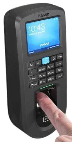 Anviz VF30 Fingerprint RFID Card Terminal – Professional Biometric Access Control — image 3