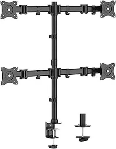 Skill Tech Dual LED Table Monitor Stand Long for 13–32 Inch Monitors — image 2