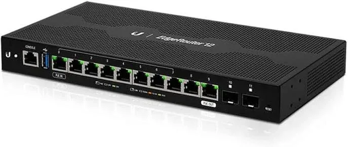 Ubiquiti EdgeRouter 12 ER-12 Gigabit with 2 SFP Ports — image 2