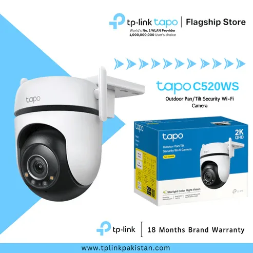TP-Link Tapo C520WS Outdoor Pan/Tilt WiFi Security Camera — image 2
