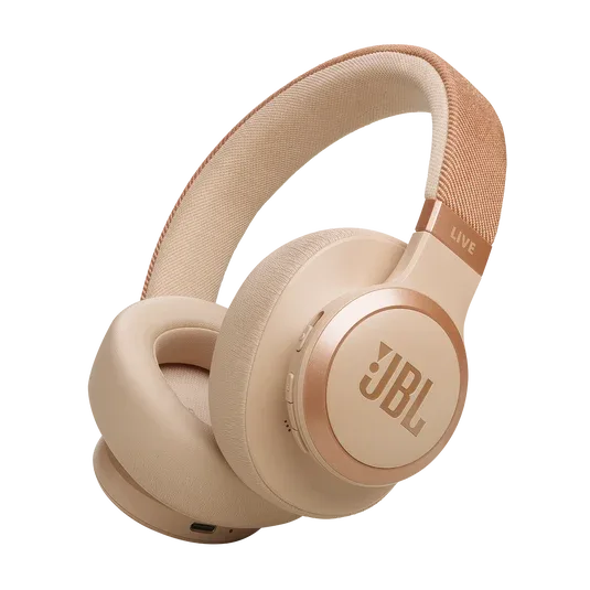 JBL Live 770NC True Adaptive Noise Cancelling Headphones (Sand) — image 1