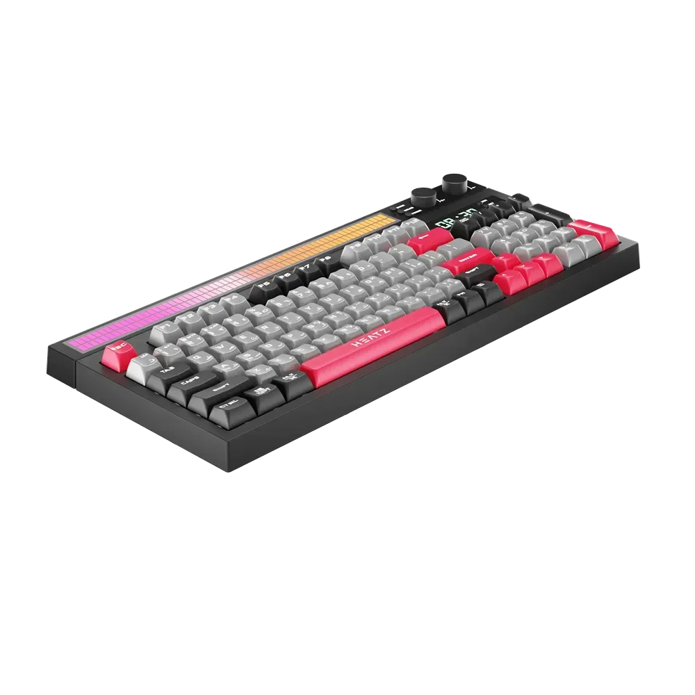 HEATZ ZK30 Triple-Mode RGB Gaming Keyboard with Bluetooth 5.3, 2.4GHz Wireless, Type-C Wired & Rechargeable Battery — image 3