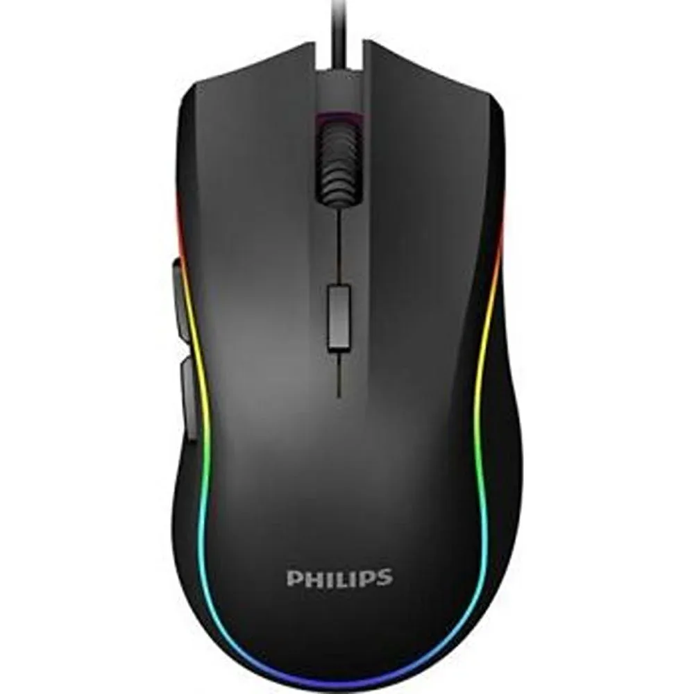 Philips G403 Momentum Wired Gaming Mouse with Ambiglow RGB Lighting, 4000 DPI, 7 Buttons — image 2