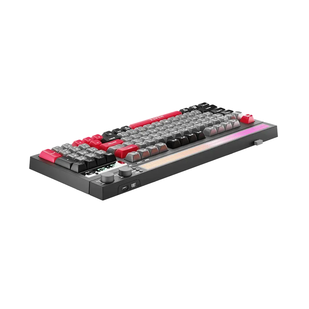 HEATZ ZK30 Triple-Mode RGB Gaming Keyboard with Bluetooth 5.3, 2.4GHz Wireless, Type-C Wired & Rechargeable Battery — image 4