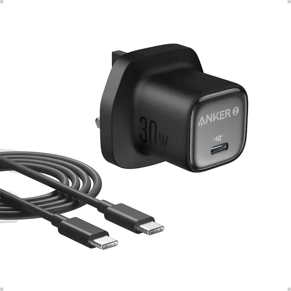Anker ZOLO B2698K11 30W PD 3.0 Charger with Cable, USB-C Fast Wall Charger — image 1