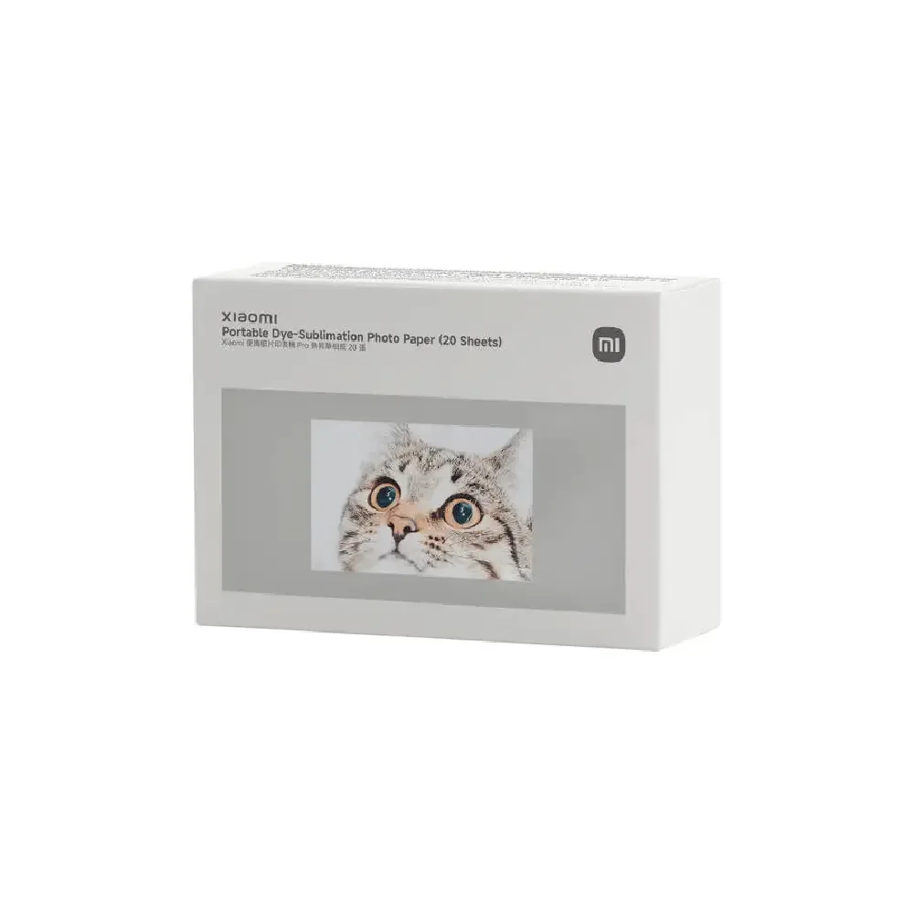 Xiaomi Portable Dye-Sublimation Photo Paper (20 Sheets) — image 2