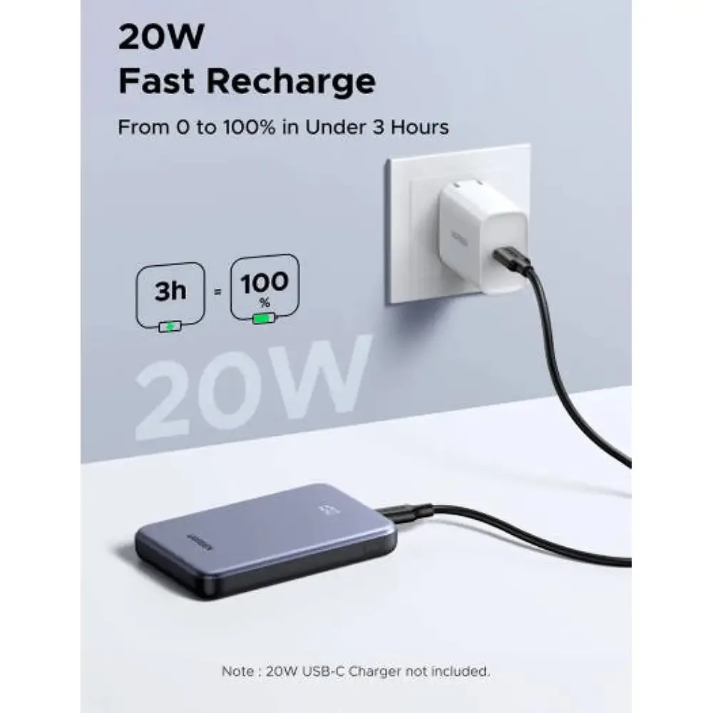 UGREEN 10,000mAh 20W 1C1A Fast Charging Power Bank — image 4