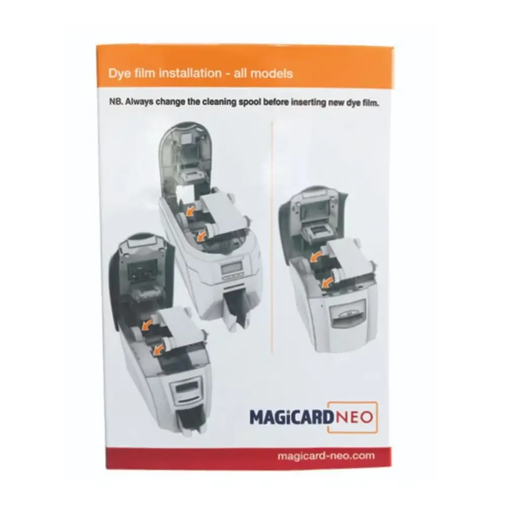 Magicard (MN300YMCKO/4) Neo Dye Film & Cleaning Spool — image 2