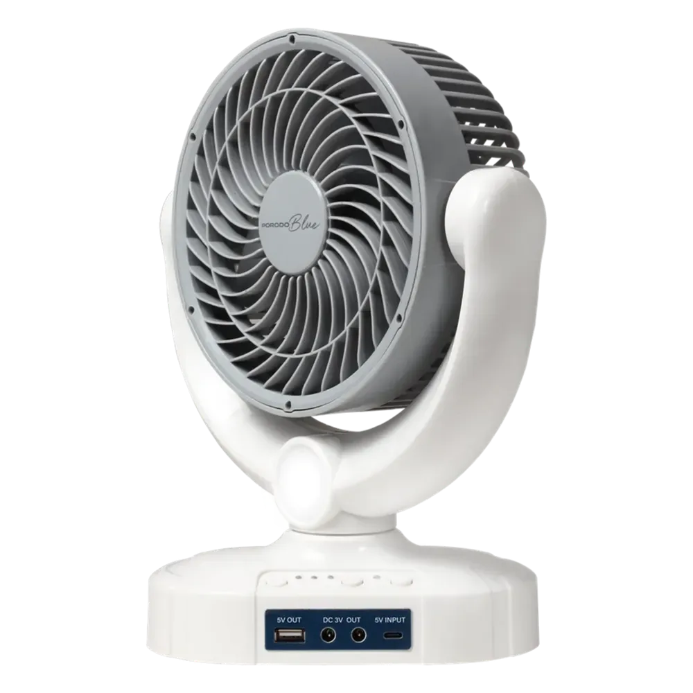 Porodo Blue Cooling and Lighting Fan with Power Bank Function — image 1