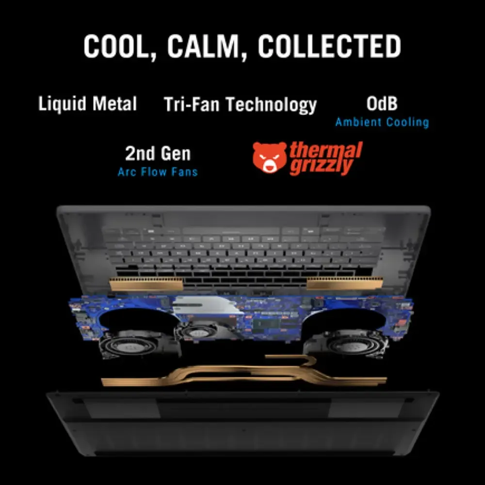 ASUS ROG Zephyrus G16 GU605CP Gaming Laptop Core Ultra 9 285H 16GB RAM 1TB SSD RTX 5070 — image 3