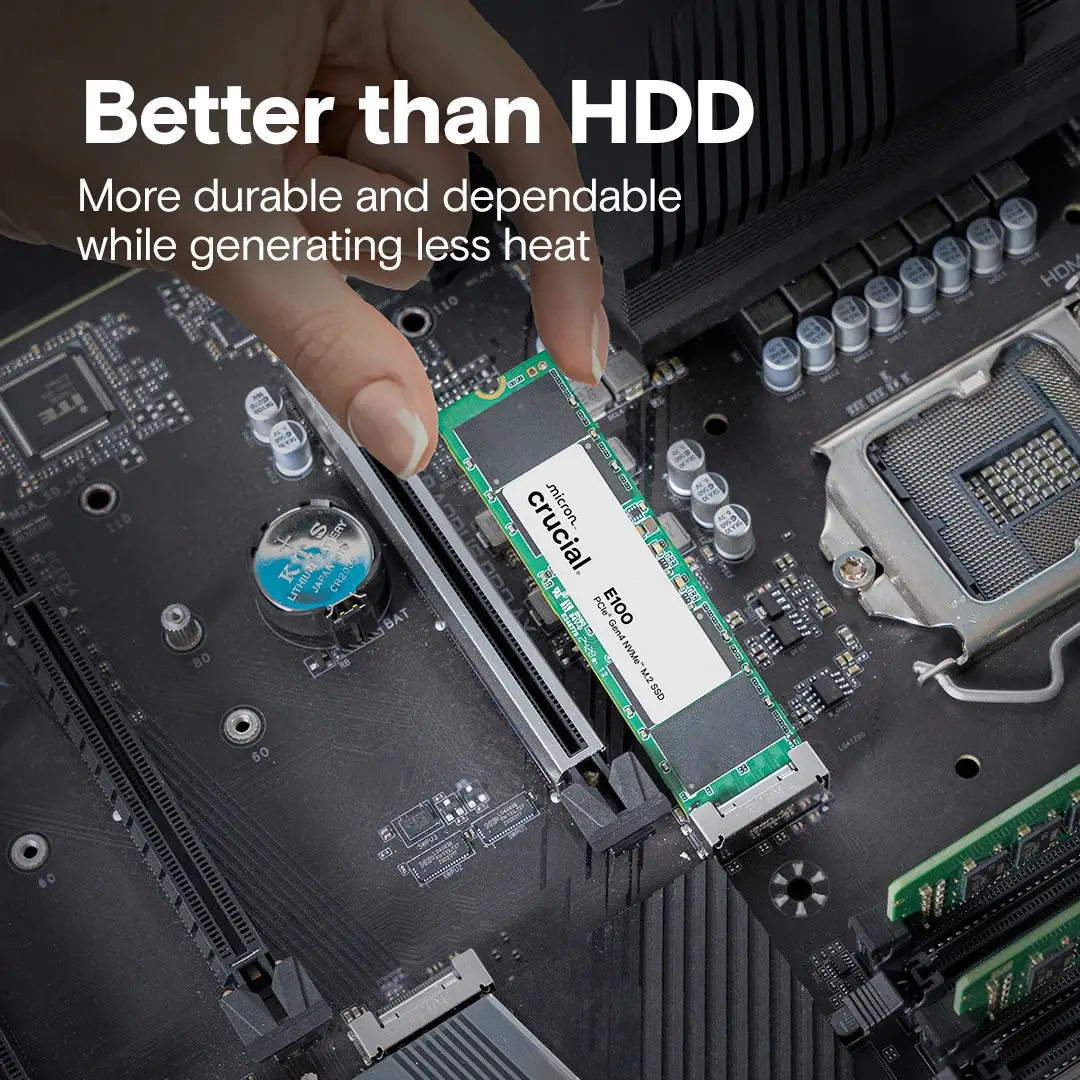 Crucial E-100 1TB SSD M.2 CT1000E100SSD8 — image 3