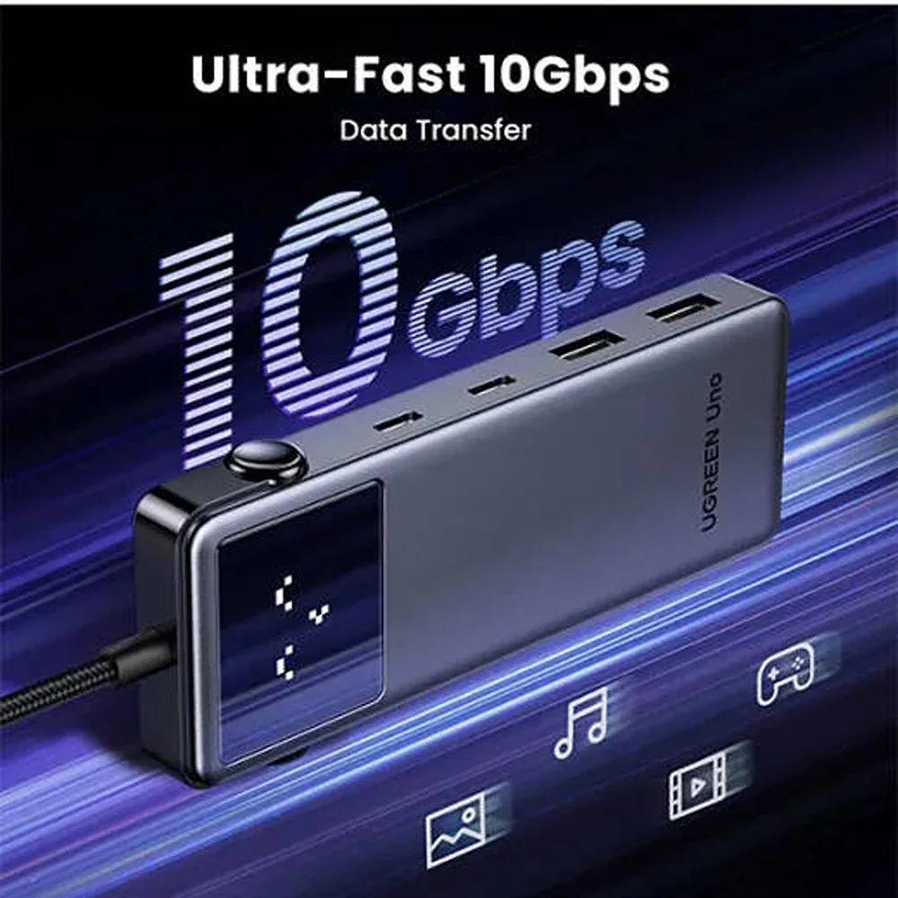 UGREEN 6-in-1 USB-C Hub 4K 60Hz 100W PD — image 3